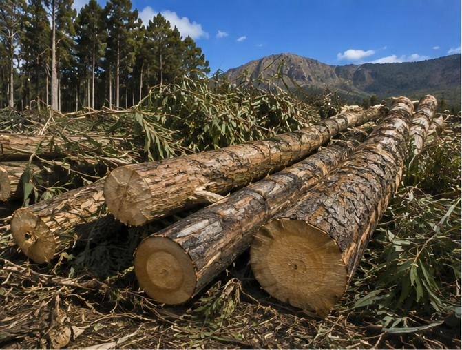 Dense acacia is the preferred charcoal feedstock in the Cape.